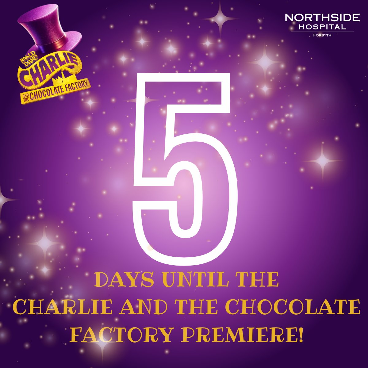 🍫Do you have your golden ticket?! Only 5 DAYS until opening night of Charlie and the Chocolate Factory at the FoCAL Center. 🎟️ Secure your seat or risk missing the golden magic: ow.ly/xRIp50Wr7AJ