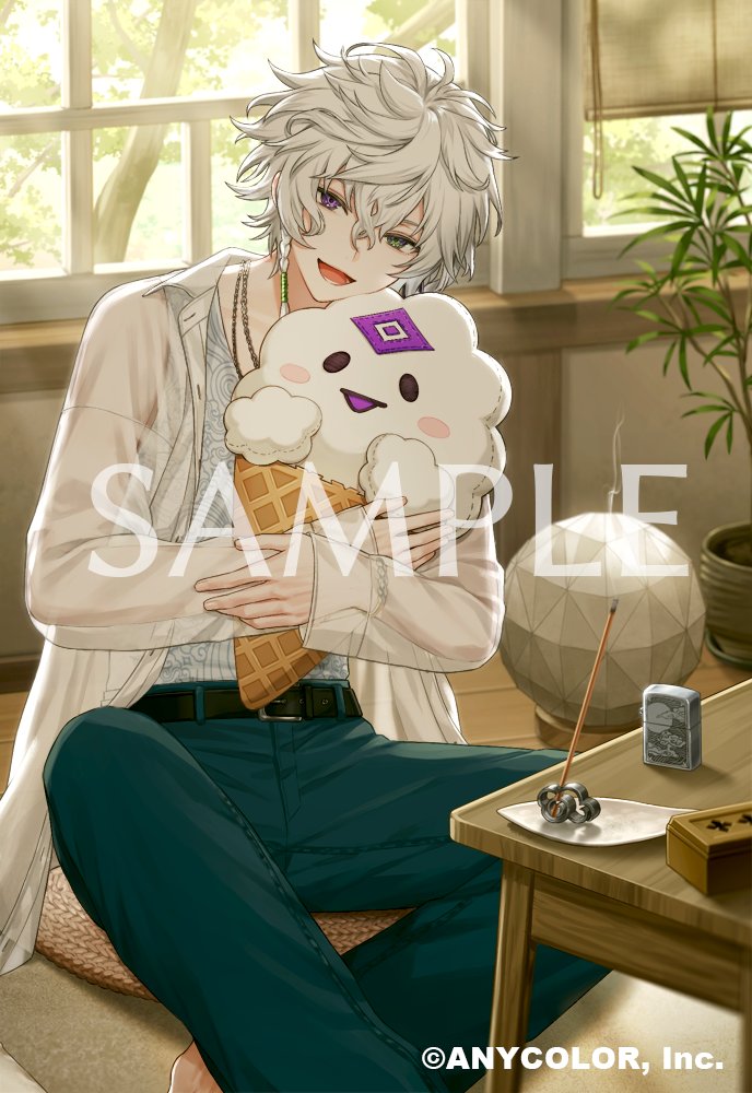 WORK】 『にじさんじ』×「ZIPPO」コラボグッズにて、佐伯イッテツさん