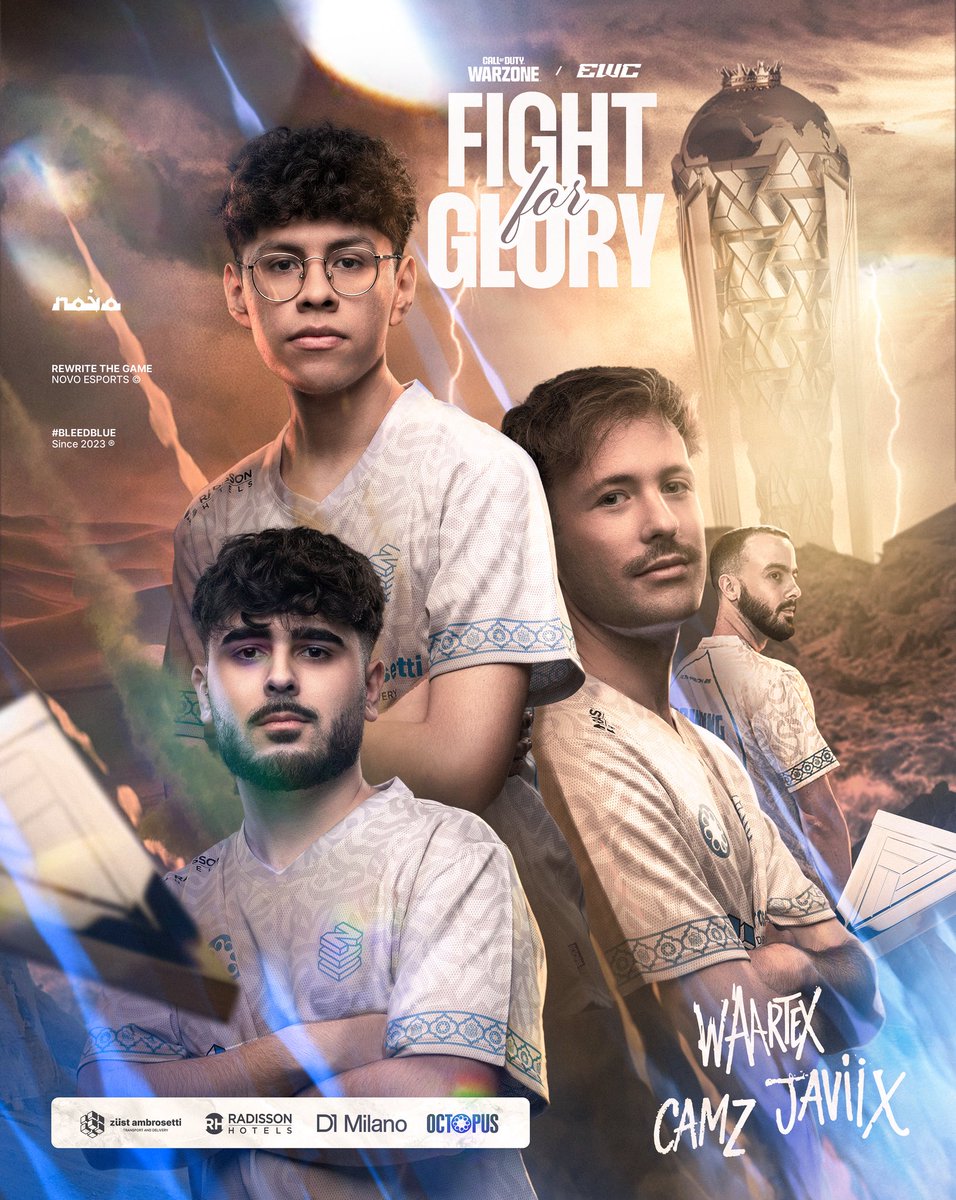 Today is the day to conquer the world.

<a href="/POW3R_GC/">Giorgio POW3R Calandrelli</a> 
#NOVOEsports #BleedBlue #EWC #EWC2025