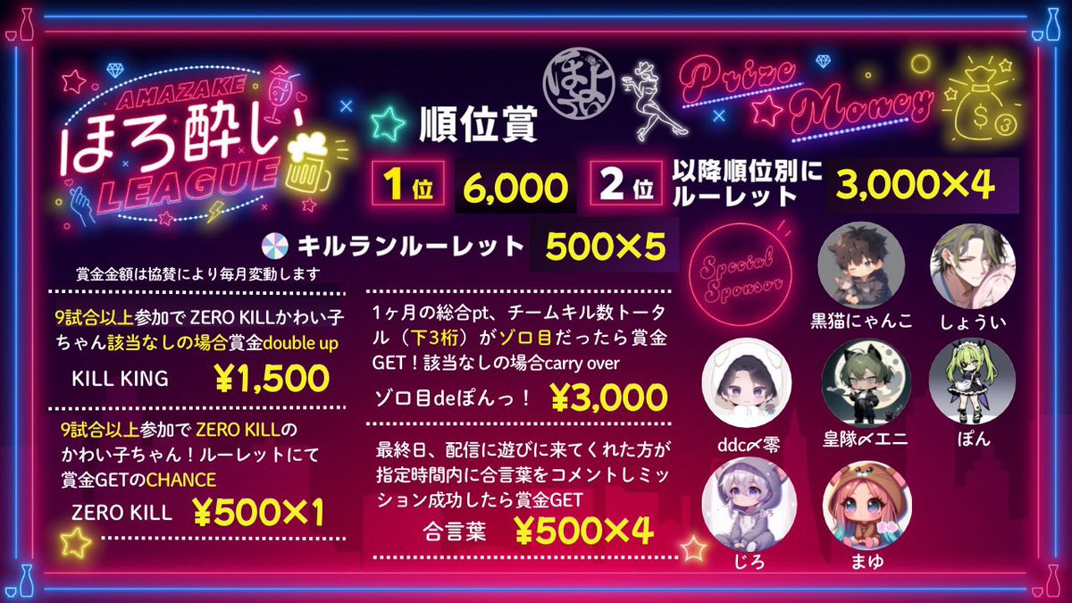 sumeragi_eni's tweet photo. 本日22時～エニ配信☘️

🥃甘酒ほろ酔いりーぐ 𝐃𝐚𝐲1🥃

8月度ほろ酔いりーぐが開幕！！
全20チームの新たな戦いが始まります！

先月ゾロ目deぽんっ！が出ましたので今月はまた1からスタート！

試合もさながら最後まで楽しめる大会となってます✨

気合い入れて楽しもー🎶

https://t.co/CQ4sKFdimo https://t.co/LVyWL9o5NJ