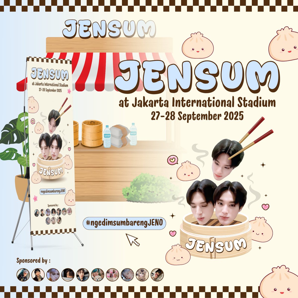 #ngedimsumbarengJENO 

Our JENSUM is steaming hot and ready to make your day even happier 🥟🥢🩵

Catch us at :
📍 Jakarta International Stadium (JIS)
📆 27 - 28 September 2025

#THEDREAMSHOW4 #THEDREAMSHOW4_IN_JAKARTA #NCTDREAM