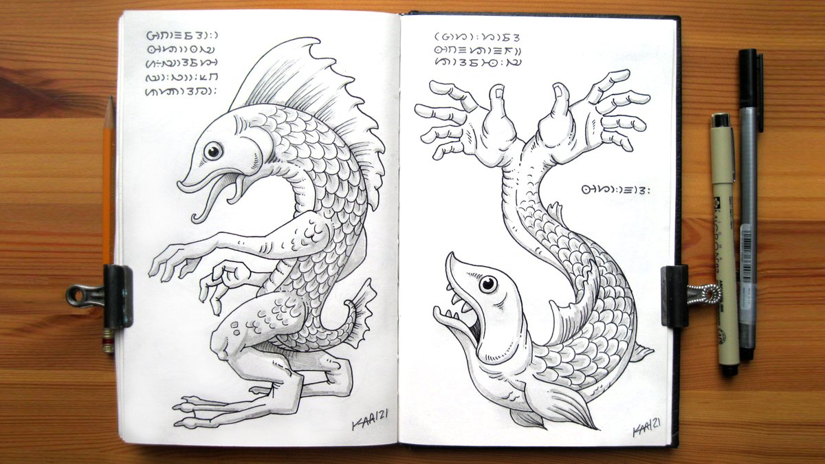 Over the years, I've poured my creativity into drawing these unique creatures, each one brought to life through boundless imagination.

youtu.be/ZHt8HhfOrjc