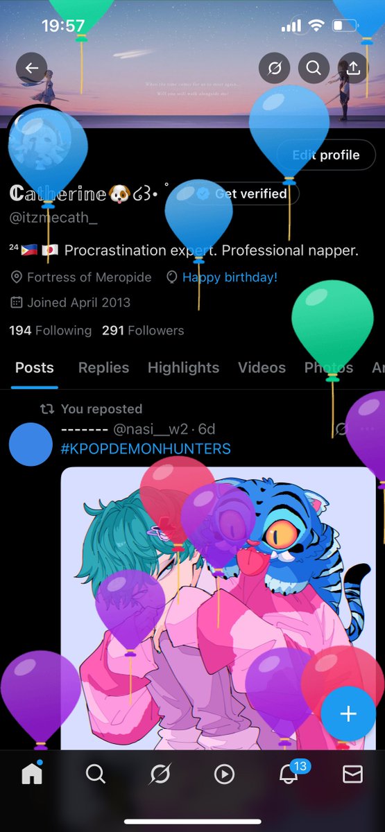 itzmecath_'s tweet photo. 24になりましたー🎉🎂🥳

写真撮れなかったけど今年もフィリピーン。 そんで、人生初のアイスクリームケーキを食べましたー❤️ https://t.co/GmnrhKs6EV