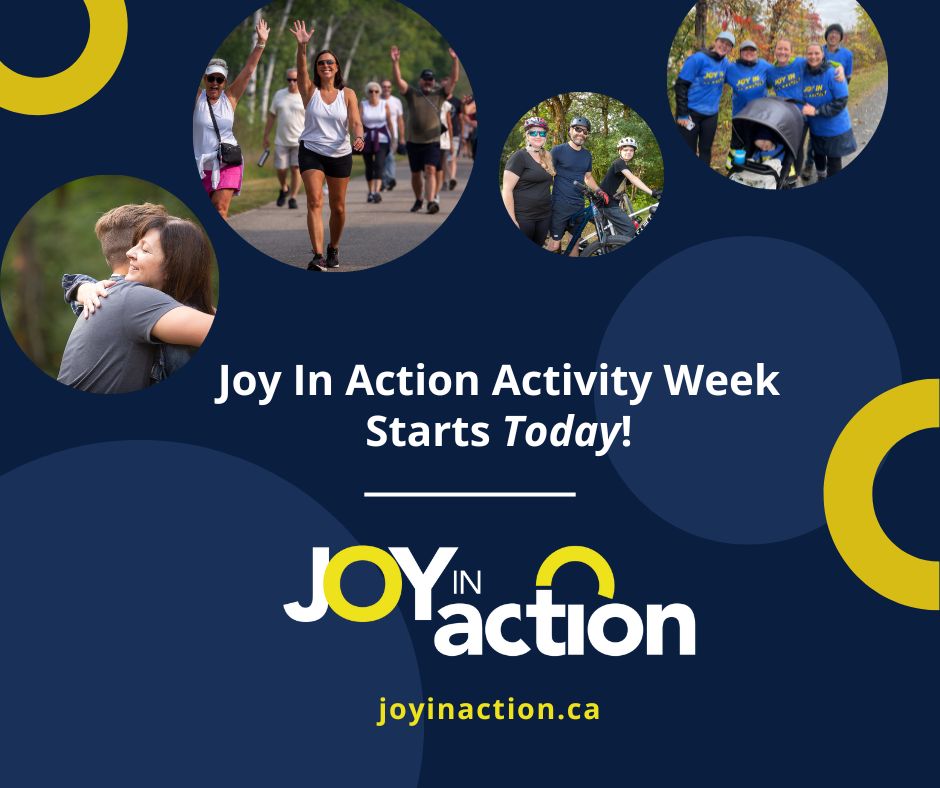 🚨Today marks the start of #JoyInAction Activity Week! Every activity helps support survivors &amp; fuel our Prevention &amp; Intervention Programs. 

Sign up today! Raise awareness in your community or show your support with a donation!👉 joyinaction.ca #EndHumanTrafficking