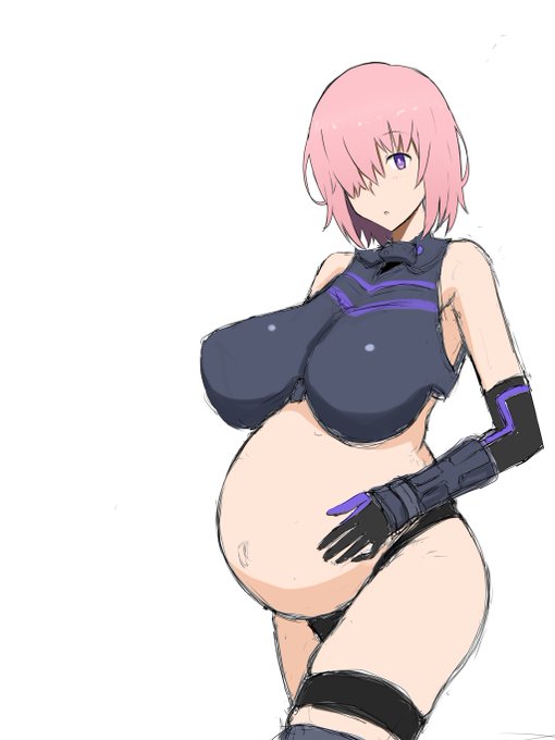 みんな大好きマシュ・キリエライトを練習。明日エロエロ版をpixivに上げま～す。I'm practicing drawing illustrations of FGO/Mash Kyrielight, which everyone loves. The R18 version will be uploaded to pixiv tomorrow, so please take a look. 