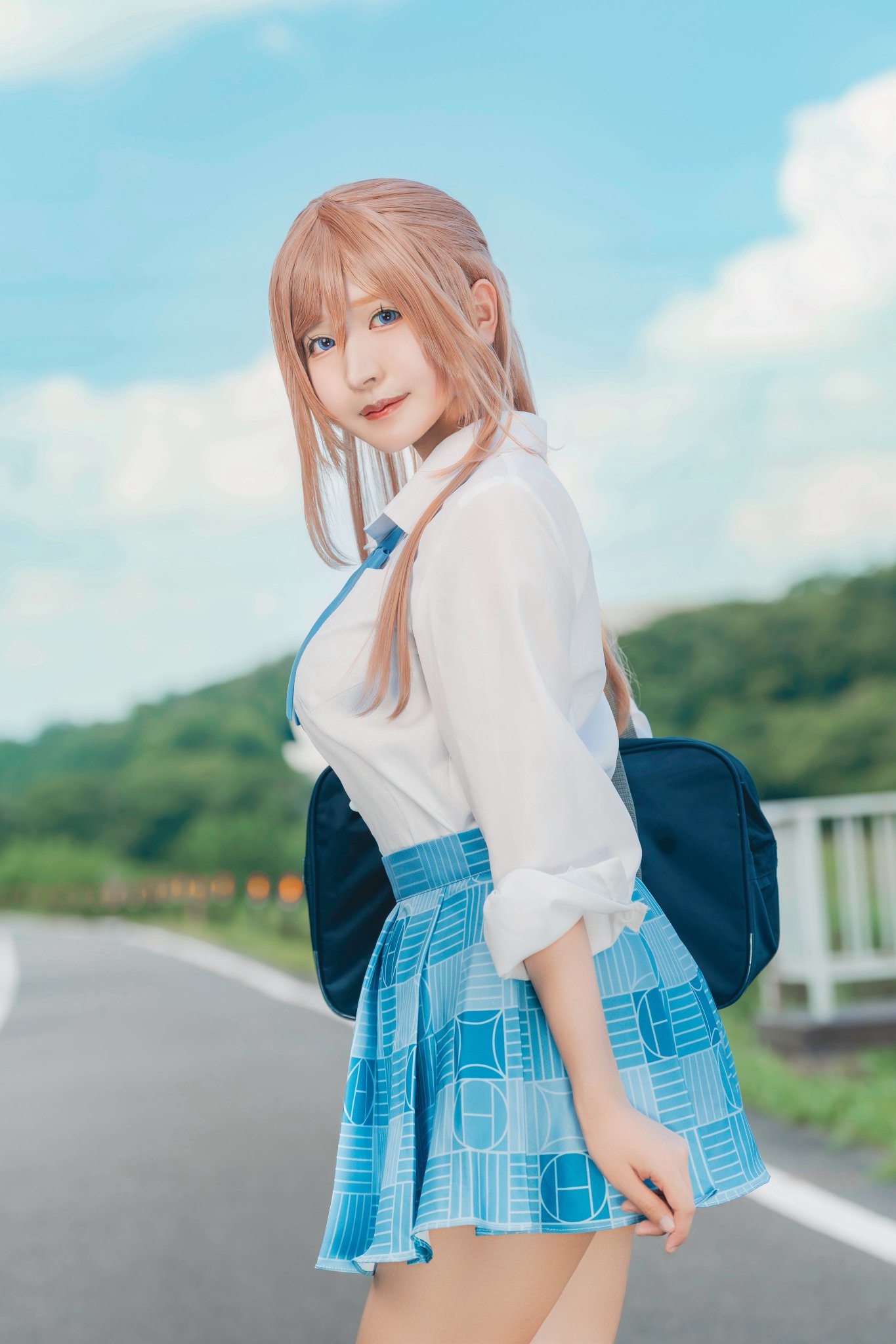 姫崎莉波 キミとセミブルー コスプレ 学園アイドルマスター 学マス