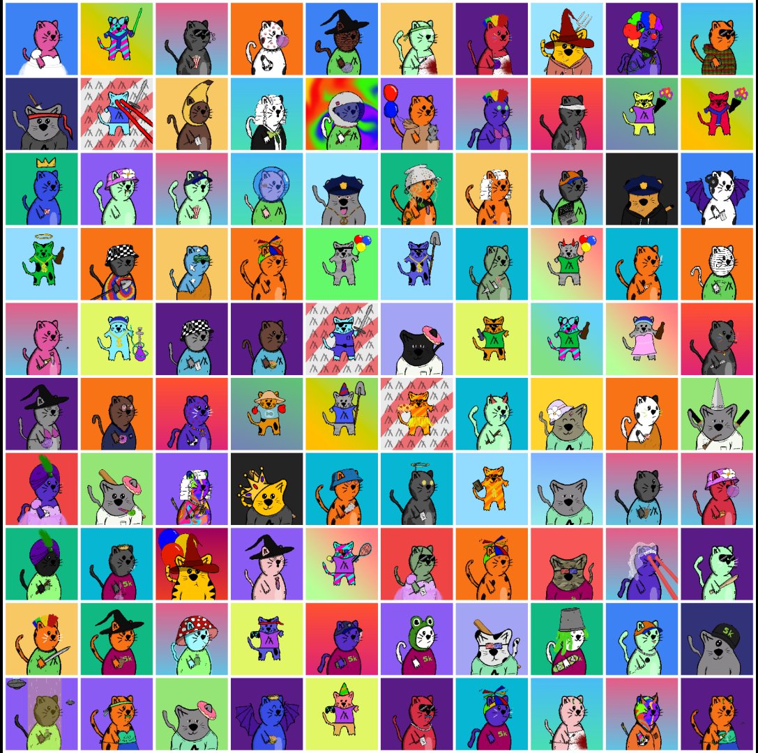 CIDVIK79 (@stmichael94240) on Twitter photo 100 kitties on the wall. 😍 Wish this service was still around. Took this quite awhile ago. Came up on my screensaver today! 😀
<a href="/ShittyKitties_/">shittykitties.algo</a>
#shittyhype
#algorandnfts 100 kitties on the wall. 😍 Wish this service was still around. Took this quite awhile ago. Came up on my screensaver today! 😀
<a href="/ShittyKitties_/">shittykitties.algo</a>
#shittyhype
#algorandnfts