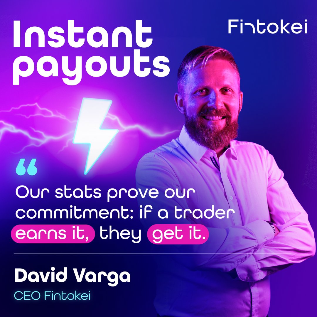 💸 Instant payouts are here. Zero waiting!

Fintokei traders can now cash out right after approval - while payout volumes are hitting record highs.
📈 Trade. Win. Withdraw.

📖 financemagnates.com/forex/czech-pr…