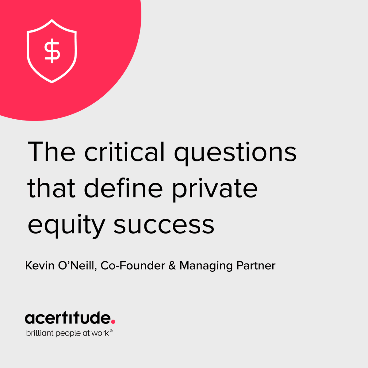 acertitude's tweet image. The right CFO can make or break a private equity investment: acertitu.de/kevin-oneill-b…

#Acertitude #UnleashingHumanPotential #ExecutiveSearch #ChiefFinancialOfficer #ChiefExecutiveOfficer #OperatingPartner