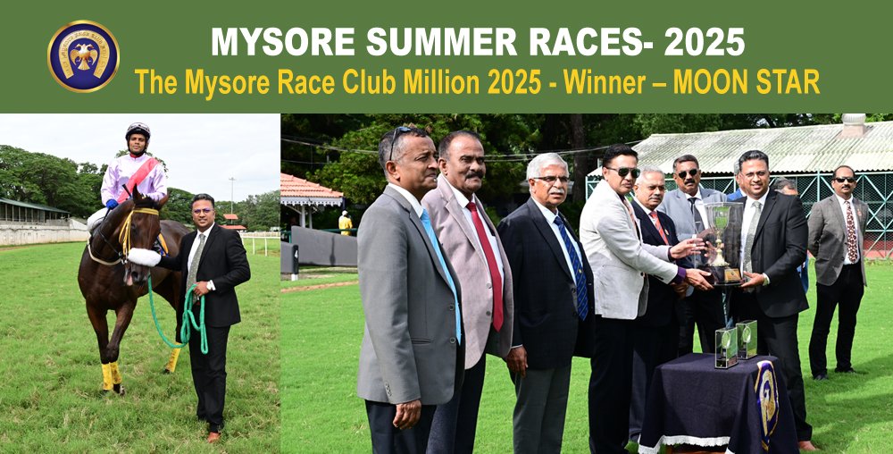 “The Mysore Race Club Million”  Winner – MOON STAR