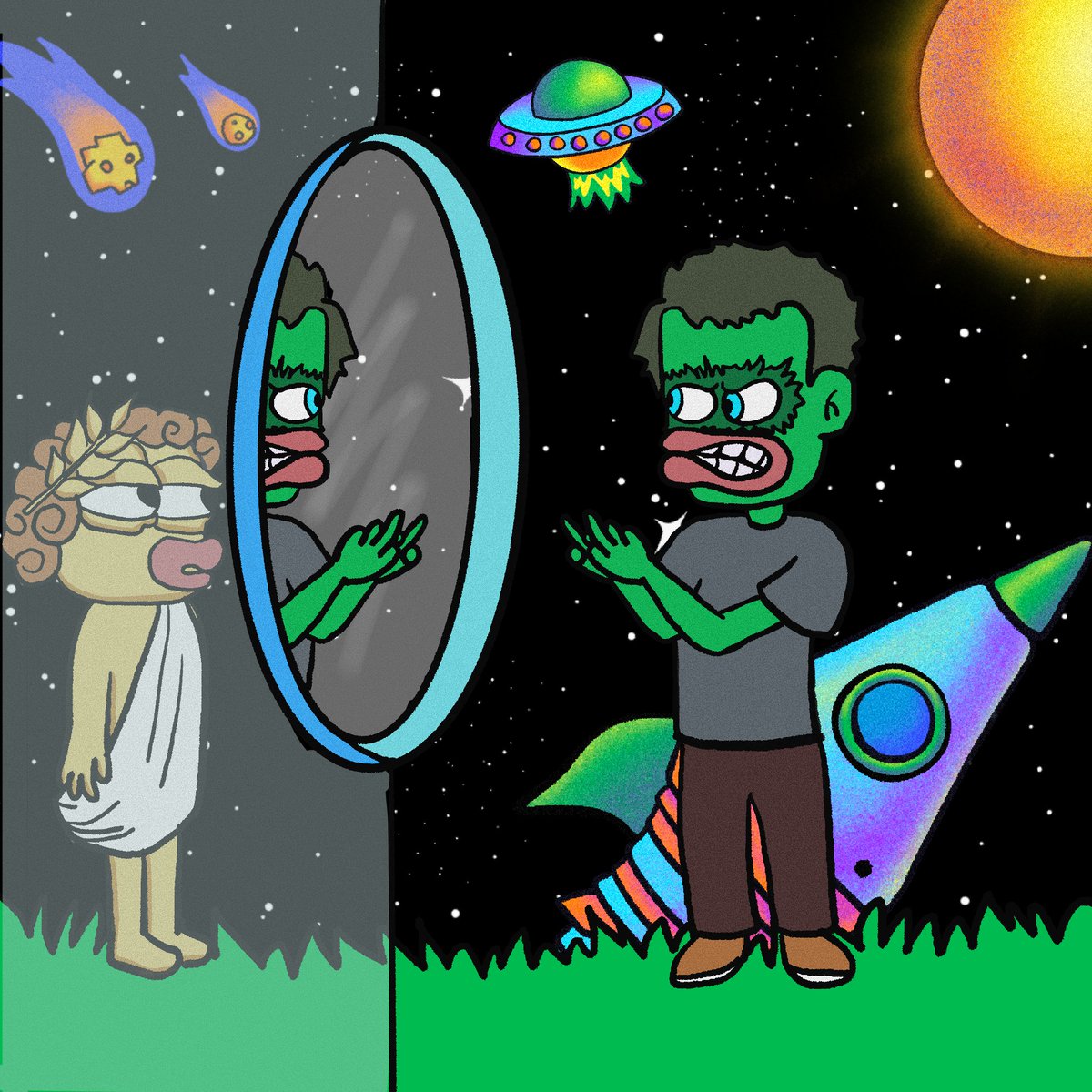 SOLAXYTOKEN's tweet image. That feeling when you can't think of the perfect name for your Igniter Token. 😂

igniter.solaxy.io