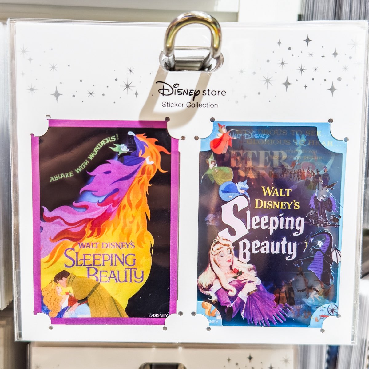 ポスター風デザイン！ ディズニーストア 眠れる森の美女、シンデレラ