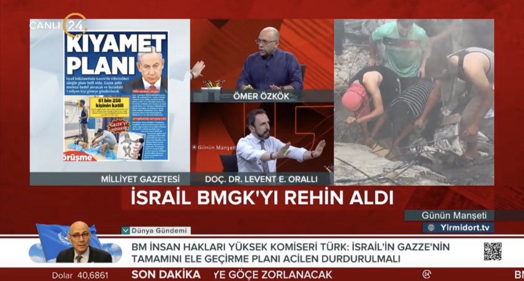 BM Güvenlik Konseyi rehin alınmış durumdadır!

BM, sessizliğin zincirine vurulmuşken; kitlesel katliamların ve yerinden edilmelerin kapısı aralanmaktadır.

Gazze’yi işgal kararı, insanlığa karşı açık savaş, insanlık vicdanına atılan kara bir imzadır.
<a href="/yirmidorttv/">24 TV</a> 
<a href="/omerozkok/">Ömer Özkök</a>