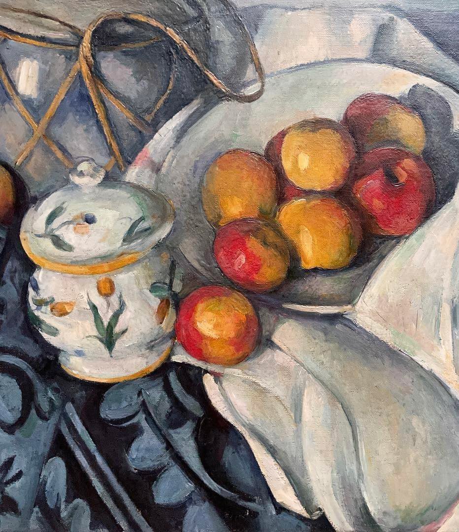 ArtAddictGall's tweet image. Paul Cézanne, Still Life with Apples, detail, 1893 - 1894

#artaddictgalleria #cezanne #paulcezanne #artaddictgalleria #modernart