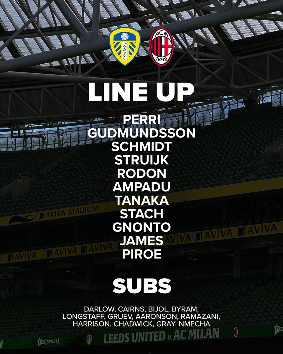 Leeds United tweet media