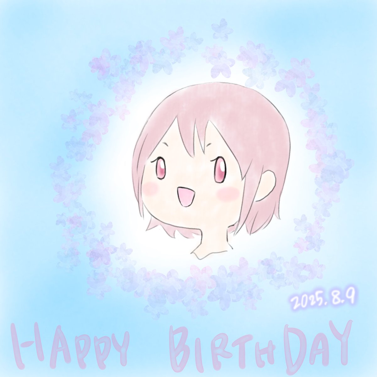 🎊🎁🎉Happy Birthday 酉花🎉🎁🎊

花に囲まれて
穏やかでニコニコの一年になりますように☺️✨

絵を描くチャレンジ☺️531
#ninjart
