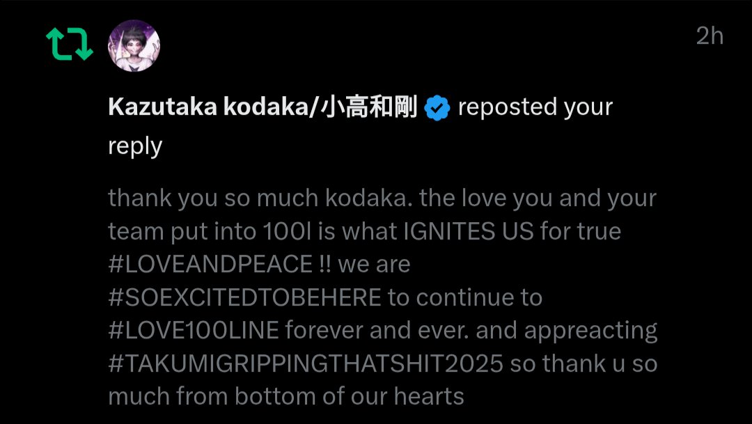 HE FINALLY ACKNOWLEDGED #TAKUMIGRIPPINGTHATSHIT2025 ITS REAL