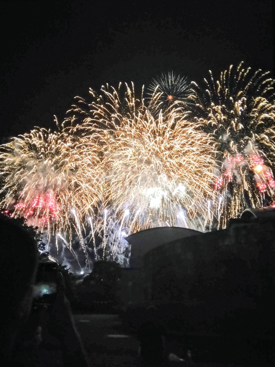 花火キレイだったなぁ