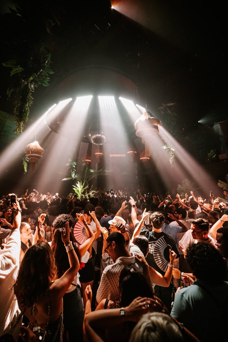 Opening night of my residency in Ibiza Shimza &amp;Co. 🥹❤️🙏🏾 #ShimzaCo  #Ibiza #Ibiza2025