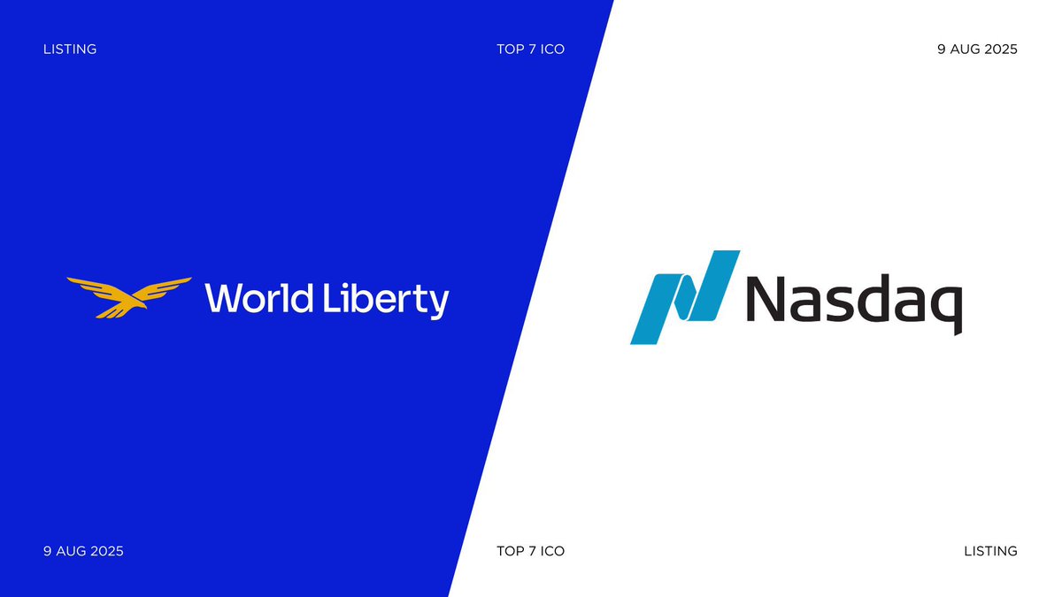$WLFI is coming big 🦅 

<a href="/worldlibertyfi/">WLFI</a> is setting sights on a massive $1.5B raise through a <a href="/Nasdaq/">Nasdaq</a> listing — creating a publicly traded entity to hold its $WLFI tokens.

This move mirrors (and could even surpass) MicroStrategy’s legendary “crypto treasury” play, turning the