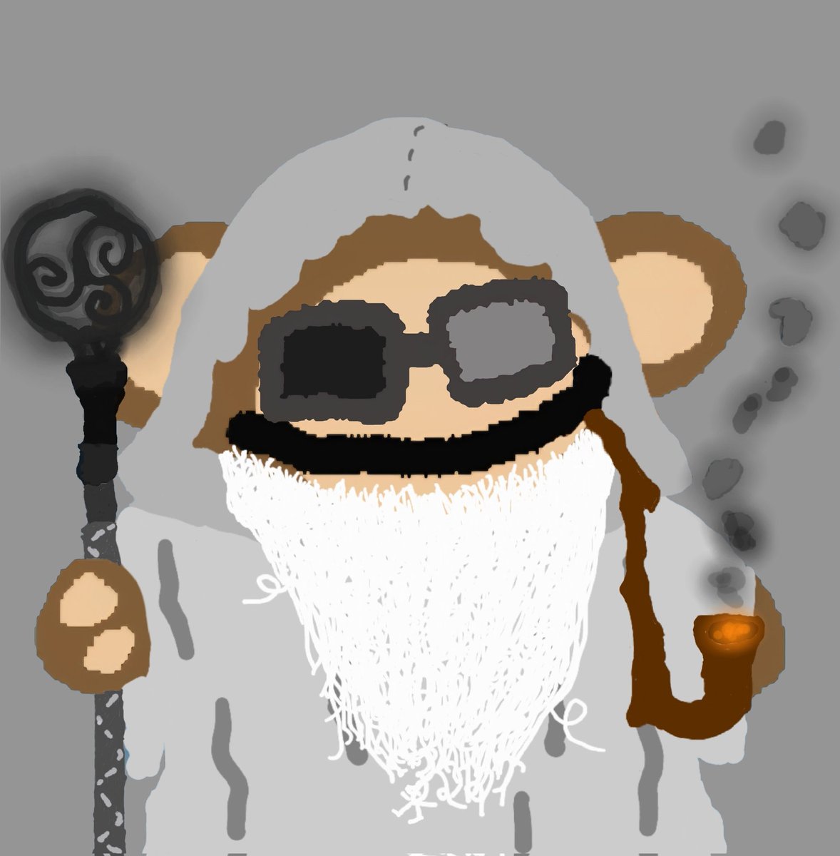 You dont even have to smoke ... but

Even just one cannabis plant in your backyard makes it smell ... so good ( to me )

higher