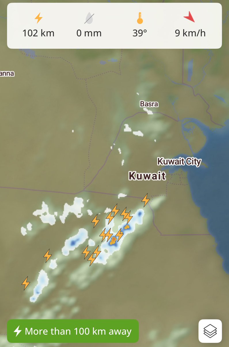 kuwaitweather's tweet photo. 🔴 عاجل 🔴

الان حزام رعدي جنوب غرب البلاد … #طقس_الكويت https://t.co/YVODVBafwT