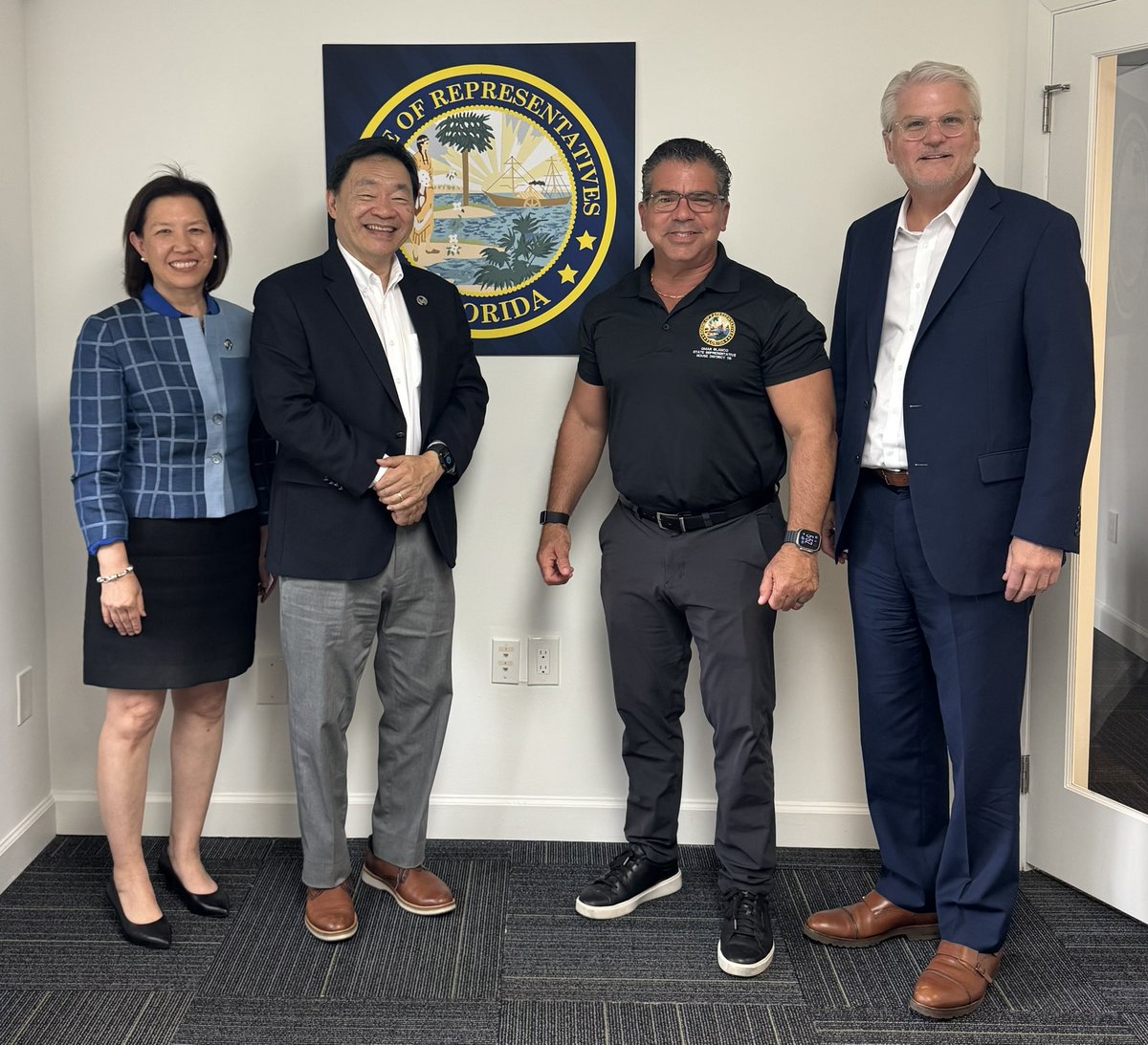 Dr. Patrick Hwu (@patrickhwumd) on Twitter photo Appreciate the time to meet with <a href="/OmarBlancoFL/">Omar Blanco</a> yesterday in Miami! Thank you for taking the time to hear more about Moffitt’s efforts to reduce the cancer burden across the state of Florida!
<a href="/karenluMD/">Karen Lu</a> <a href="/wjameswilson/">Jamie Wilson, DBA</a> <a href="/MoffittGR/">Moffitt GR</a> <a href="/MoffittNews/">Moffitt Cancer Center</a> Appreciate the time to meet with <a href="/OmarBlancoFL/">Omar Blanco</a> yesterday in Miami! Thank you for taking the time to hear more about Moffitt’s efforts to reduce the cancer burden across the state of Florida!
<a href="/karenluMD/">Karen Lu</a> <a href="/wjameswilson/">Jamie Wilson, DBA</a> <a href="/MoffittGR/">Moffitt GR</a> <a href="/MoffittNews/">Moffitt Cancer Center</a>