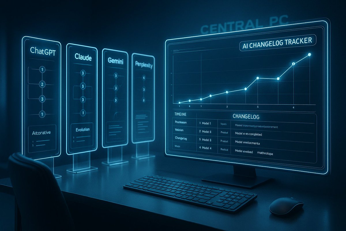 CPC_Service's tweet image. Mi változott a kedvenc AI-asszisztenseidben? Nálunk kiderül.
📷 Central PC AI Changelog Tracker – egyedi fejlesztésű rendszerünk naprakészen követi a vezető AI modellek (ChatGPT, Claude, Gemini, Perplexity) funkcionális változásait.

centralpc.hu/ai-modellek/