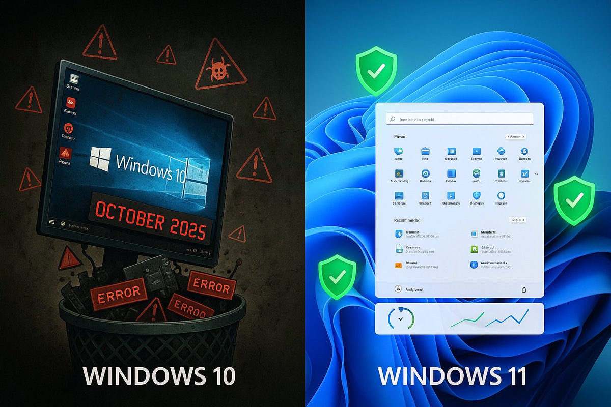 CPC_Service's tweet image. Utolsó figyelmeztetés: 2025-től nincs biztonságban a gépe, ha Windows 10-et használ!

centralpc.hu/aktualis/utols…