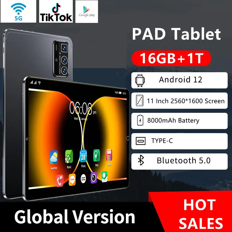 VasimSuleiman's tweet image. Upgrade your tech game with the Tablet Global Version 11 Inch! Featuring Android 12, 16GB RAM, and 1TB ROM, this powerhouse is perfect for multitasking. Buy now 👉 wix.to/hWTMKqK

#TechNews #Gadgets #TabletSale