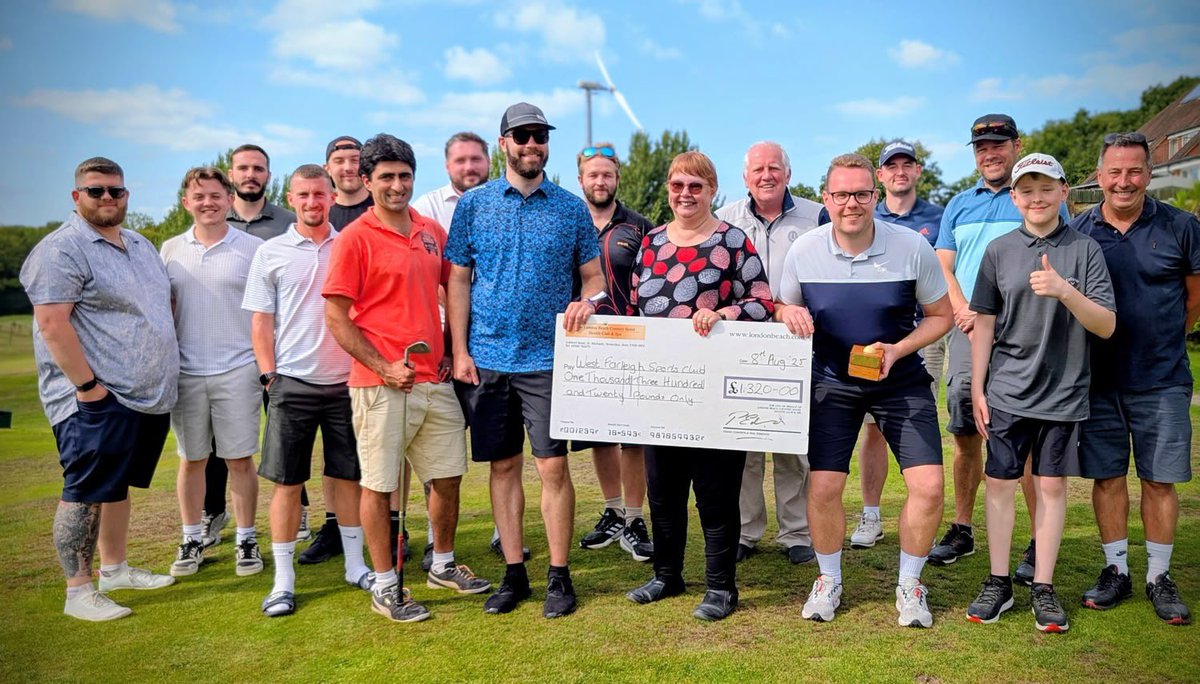 West Farleigh Sports Club have enjoyed a #CharityGolf Day today and will receive the full cost of the day donated back to their club funds through our amazing Charity Scheme. <a href="/LBcharity/">London Beach Charity</a> @londonbeachhotel #tenterden