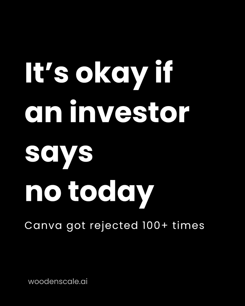 WoodenscaleAI's tweet photo. 🚀 From 100+ rejections to global success -
This is the power of persistence!

Melanie Perkins didn't just build Canva; she revolutionized how we think about design.
When investors called it "too niche" and "too simple,"
She saw the real opportunity: making design accessible to everyone.

The lesson?
You don't need everyone to believe in your vision.
You need to solve a real problem and refuse to give up.
💪What's one "crazy" idea you're working on that others don't understand yet? Drop it below! 👇

#entrepreneurship101 #startup #persistence #canva #inspiration #nevergiveup #innovation #design #success #entrepreneurship