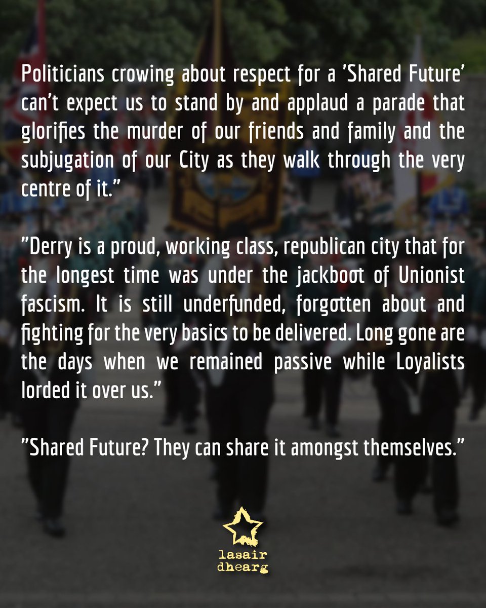 Lasair Dhearg (@lasairdhearg) on Twitter photo Apprentice Boys of Derry - A 21st Century Siege Apprentice Boys of Derry - A 21st Century Siege