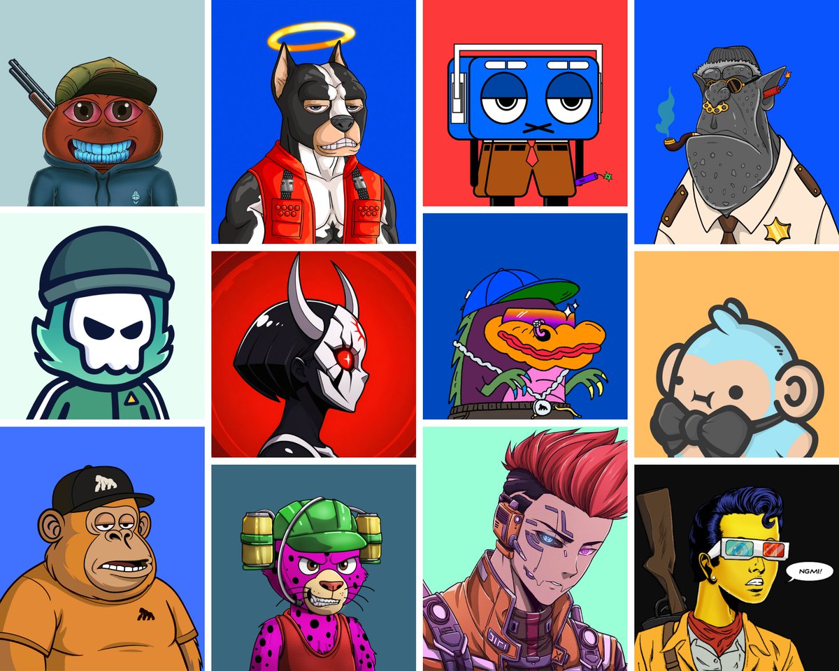 Sentimental pieces and some great communties.

<a href="/froglings/">FroGlings</a> 
<a href="/ApeAlphaDogs/">ALPHA DOGS ON APE</a> 
<a href="/KABOOMBOXES/">KABOOMBOXES 💥 SOLD OUT!💥</a> 
<a href="/Gmobs_NFT/">GMOBS</a> 
<a href="/SkulKritters/">SkulKritters</a>
<a href="/MonniOnApe/">Monni</a> 
<a href="/DillasApeChain/">DillasApeChain</a> 
<a href="/balloonsonape/">Balloons🎈</a> 
<a href="/fatapesonape/">Fat Apes</a> 
<a href="/junglekidz_/">jungle kidz</a> 
<a href="/ProjectNovaHQ/">PROJECT NOVA</a> 
<a href="/villainslarge/">Villains at Large</a> 

never Fade the Underdogs...