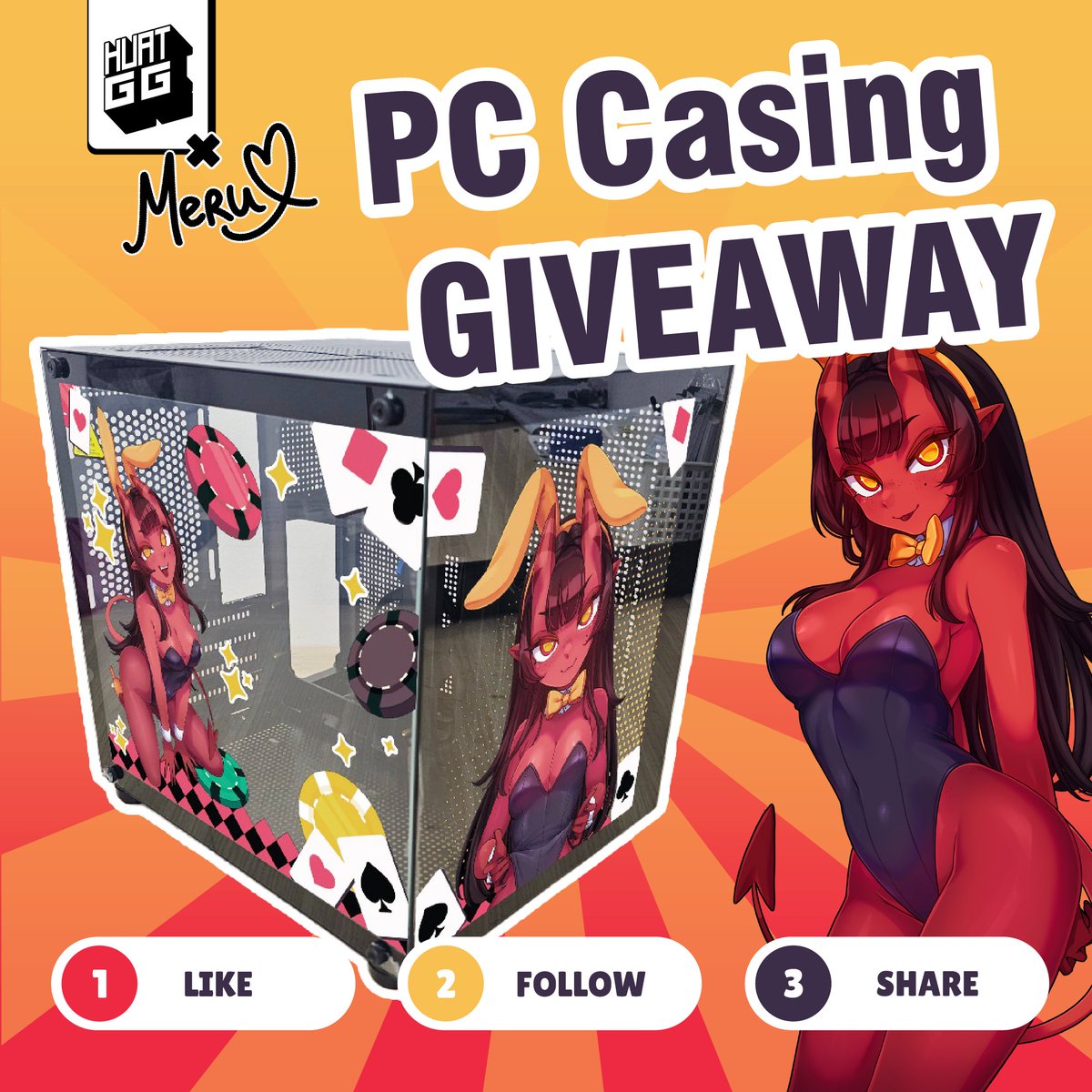 meru โฃ๐ (@meru_nyaa) on Twitter photo ๐ฅ๐ฐHUAT GG ร Meru PC Case Giveaway! ๐ฐ๐ฅ
Enter the giveaway for this one of a kind PC case~ Winner will be selected on Aug 16th, so keep an eye on your mentions & Good Luck โค (สฦชแตฯแต)
How to roll the dice ๐ฒ:
1๏ธโฃSmash that LIKE
2๏ธโฃFOLLOW <a href="/meru_nyaa/">meru โฃ๐</a> & <a href="/HuatGG/">Huat GG</a>
3๏ธโฃRETWEET this post ๐ฅ๐ฐHUAT GG ร Meru PC Case Giveaway! ๐ฐ๐ฅ
Enter the giveaway for this one of a kind PC case~ Winner will be selected on Aug 16th, so keep an eye on your mentions & Good Luck โค (สฦชแตฯแต)
How to roll the dice ๐ฒ:
1๏ธโฃSmash that LIKE
2๏ธโฃFOLLOW <a href="/meru_nyaa/">meru โฃ๐</a> & <a href="/HuatGG/">Huat GG</a>
3๏ธโฃRETWEET this post