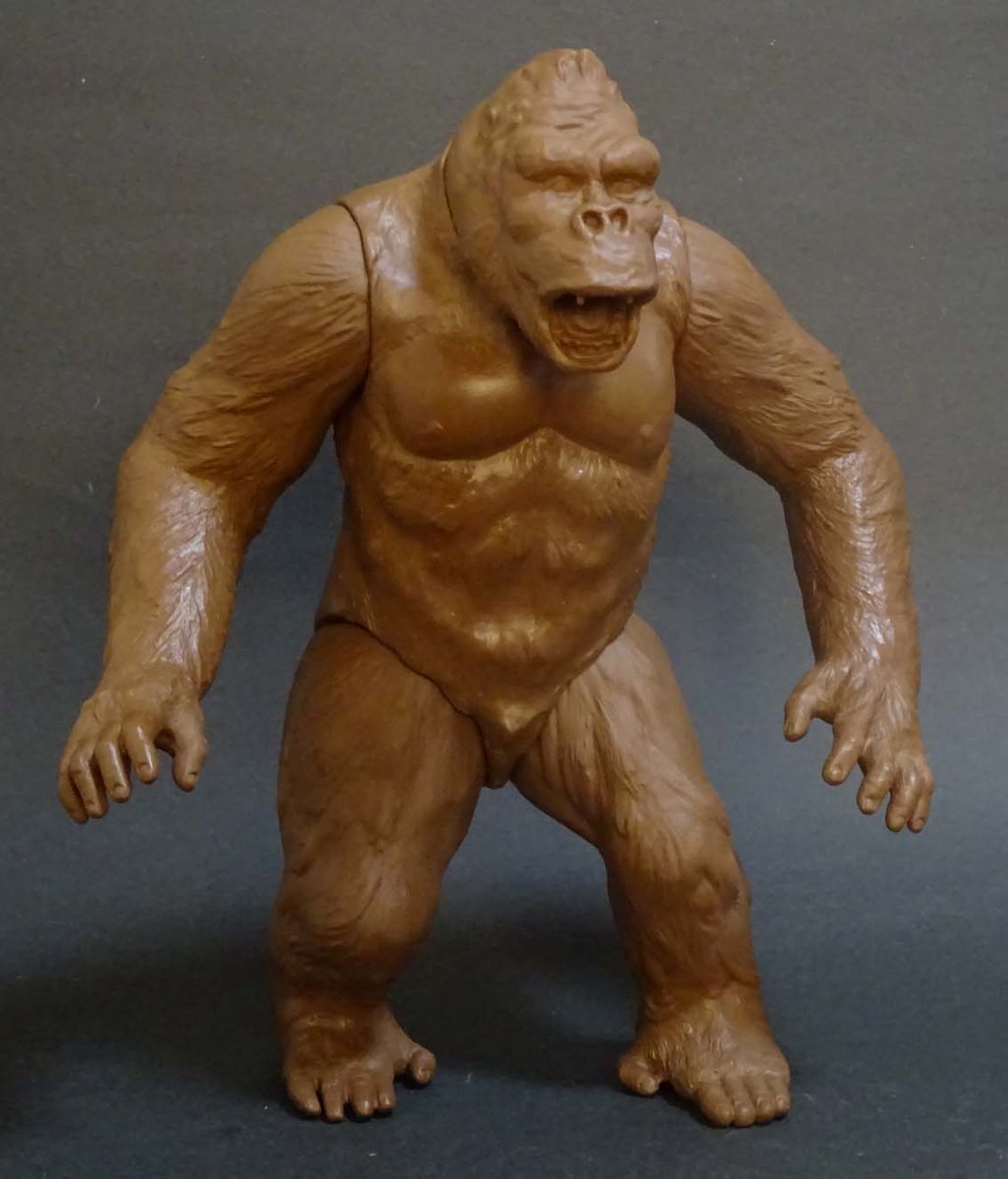 昭和レトロ　【1986年製】ソフビ　キングコング？ゴリラ？ 昭和レトロ 【1986年製】ソフビ キングコング？ゴリラ？ 昭和