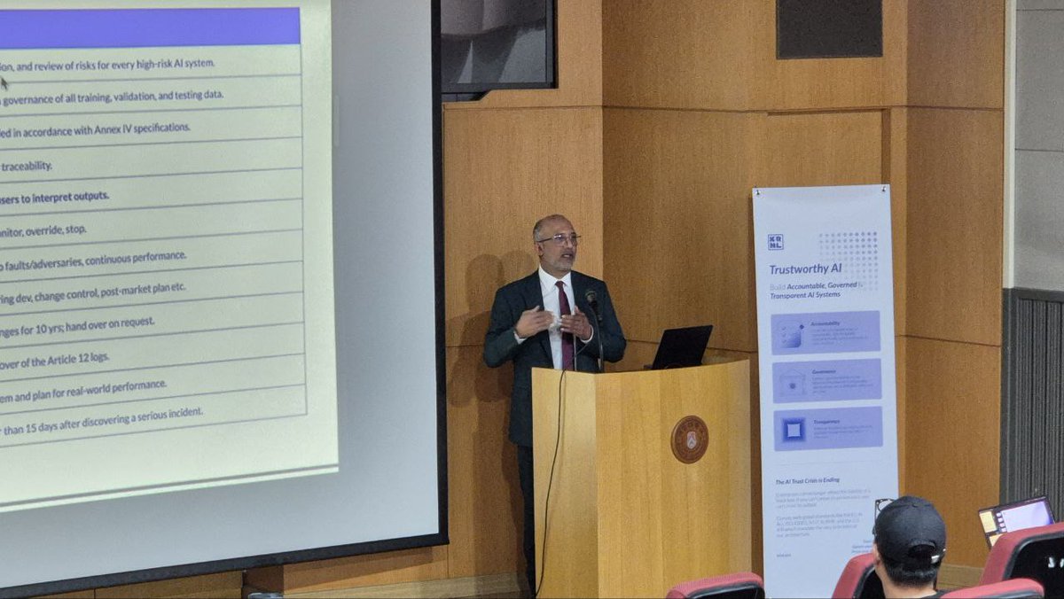 Founder mode: Korea Edition 🇰🇷

Our founders took the stage at Sogang University to share insights on Trustworthy AI and what’s next for Web3.

Find out more below👇
tokenpost.kr/news/insights/…
