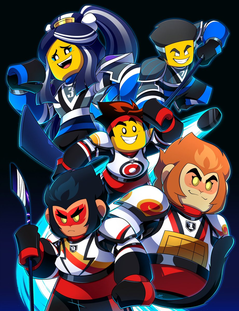 Fire Ice Race 🤗
#LEGOMonkieKid #lmk #SunWukong #macaque #LMKMacaque #lmksunwukong #lmkhockey