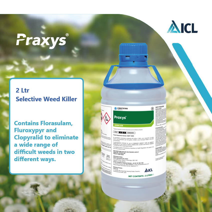 Collier Turf Care (@collierturfcare) on Twitter photo The <a href="/ICL_Turf/">ICL Growing Solutions - Turf & Landscape 🇬🇧🇮🇪</a> Praxys combines three modern active ingredients and two different modes of action. Rapidly entering target weeds, Praxys travels through the whole plant to give complete weed destruction.
ow.ly/fI5R50WAyIG The <a href="/ICL_Turf/">ICL Growing Solutions - Turf & Landscape 🇬🇧🇮🇪</a> Praxys combines three modern active ingredients and two different modes of action. Rapidly entering target weeds, Praxys travels through the whole plant to give complete weed destruction.
ow.ly/fI5R50WAyIG