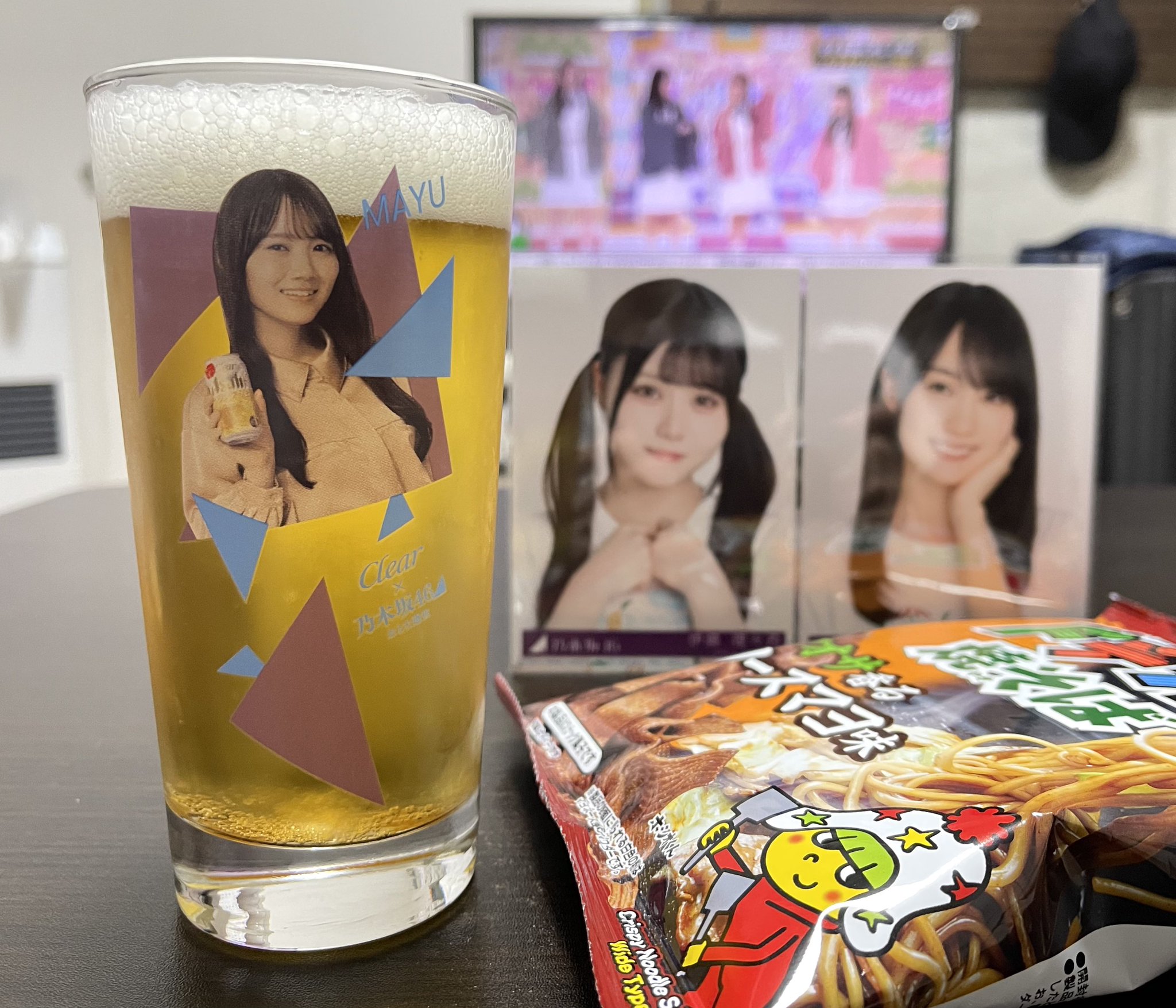 田村真佑 グラス 乃木坂46 おとな選抜オリジナルグラス クリアアサヒ 田村真佑