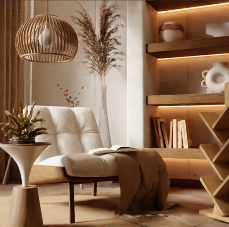 Achtw1's tweet photo. Just finished a cozy boho-style reading nook ✨ Now playing around with different lighting vibes 📚💡

#Blender #3DArtist #3D #ProductDesign  #3DAnimation #3DModeling #Blender #architecturalvisualization #archvis #UE4 #UE5  #Visualization #Render #Animation #3DArtistforhire https://t.co/YpTEdOKUx7