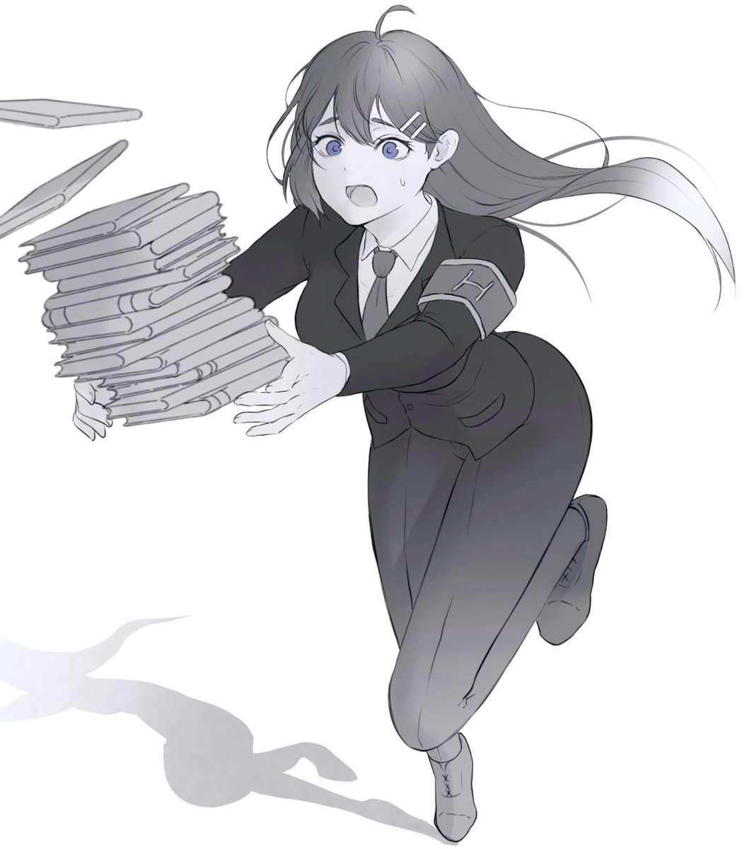 ringo_uru's tweet photo. #LobotomyCorporation
転んじゃうホドちゃんの落書き https://t.co/Yb1xxzABc4
