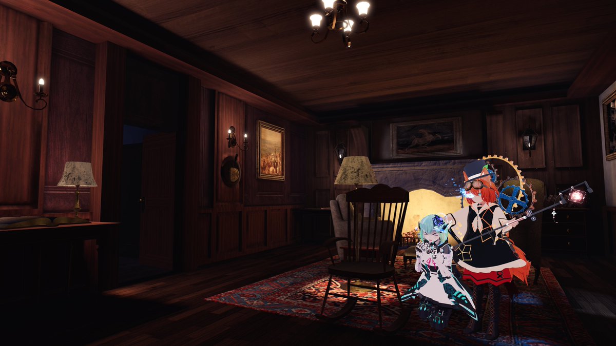 洋館の中を彷徨いながら探索するワールド
内装が綺麗で本当にホラワなのか疑ったが、4～5時間かかる超大作ホラーである
ゴーストなど様々な敵がいて、触れると最初に戻されてしまう
world：The Devouring
By     ：Lakuza
URL    ：vrchat.com/home/world/wrl…
タグ：景観　ホラー　冒険

#VRC