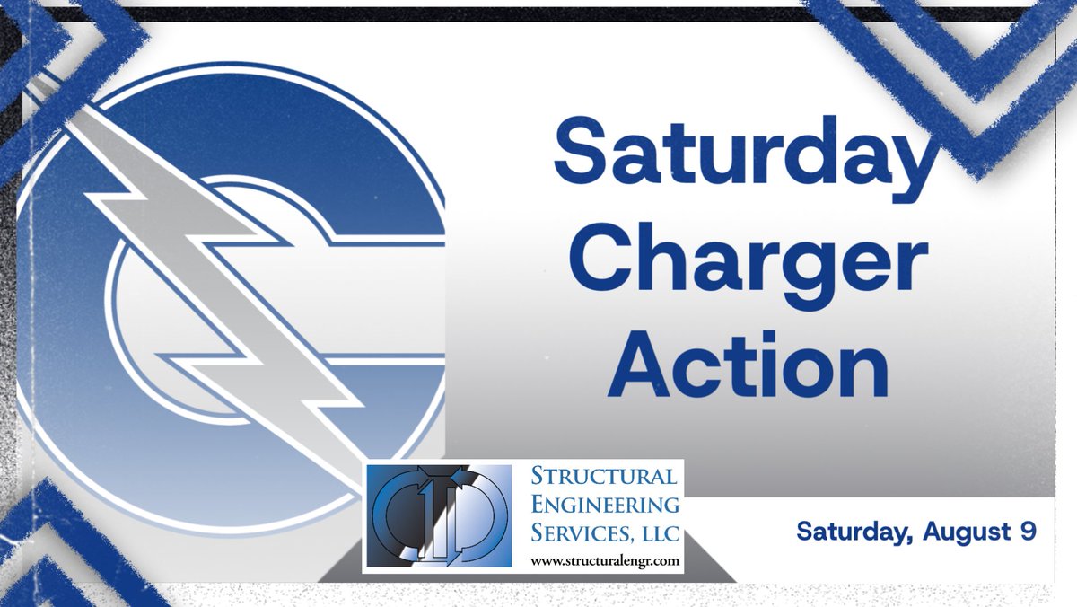 Charger Football Blue White scrimmage 8:00 pm.

Open to students, family, friends of Carroll.

Charger Gameday Store will be open 6:30-approx. 8:00.