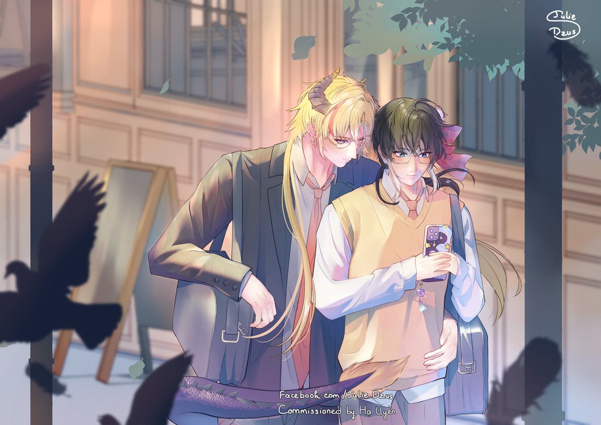 JulieDzus's tweet photo. Commissioned by Hạ Uyên (on fb)
#Illustration #Art #Artist #Sketch #2D #artwork #Csp #ClipStudioPaint #Drawing #Digital #DigitalArt #painting #coloring #color #Commission https://t.co/FZA7KXvJcP