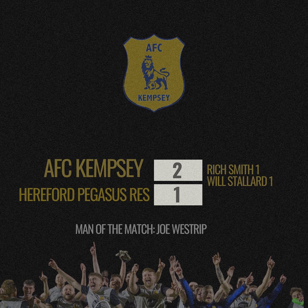 AFC_Kempsey's tweet image. We start the season with a good win against an extremely fit and hardworking Hereford Pegasus side. First 3 points at our new home and a debut goal for Rich Smith🙌🏼

UTK