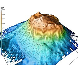 KnowledgeZoneIn's tweet image. A #Seamount is a large geologic landform that rises from the ocean floor that does not reach to the water's surface (sea level), and thus is not an island, islet or cliff-rock.

knowledgezone.co.in/kbits/6385fea3…