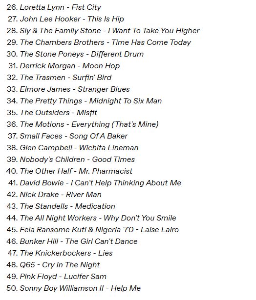 🔴Contra2025 - The Sixties (2)

50 More favourite songs/artists/bands from the decade

LISTEN: mixcloud.com/Contraflow/con…

#1960s #sixties #playlist #mixcloud