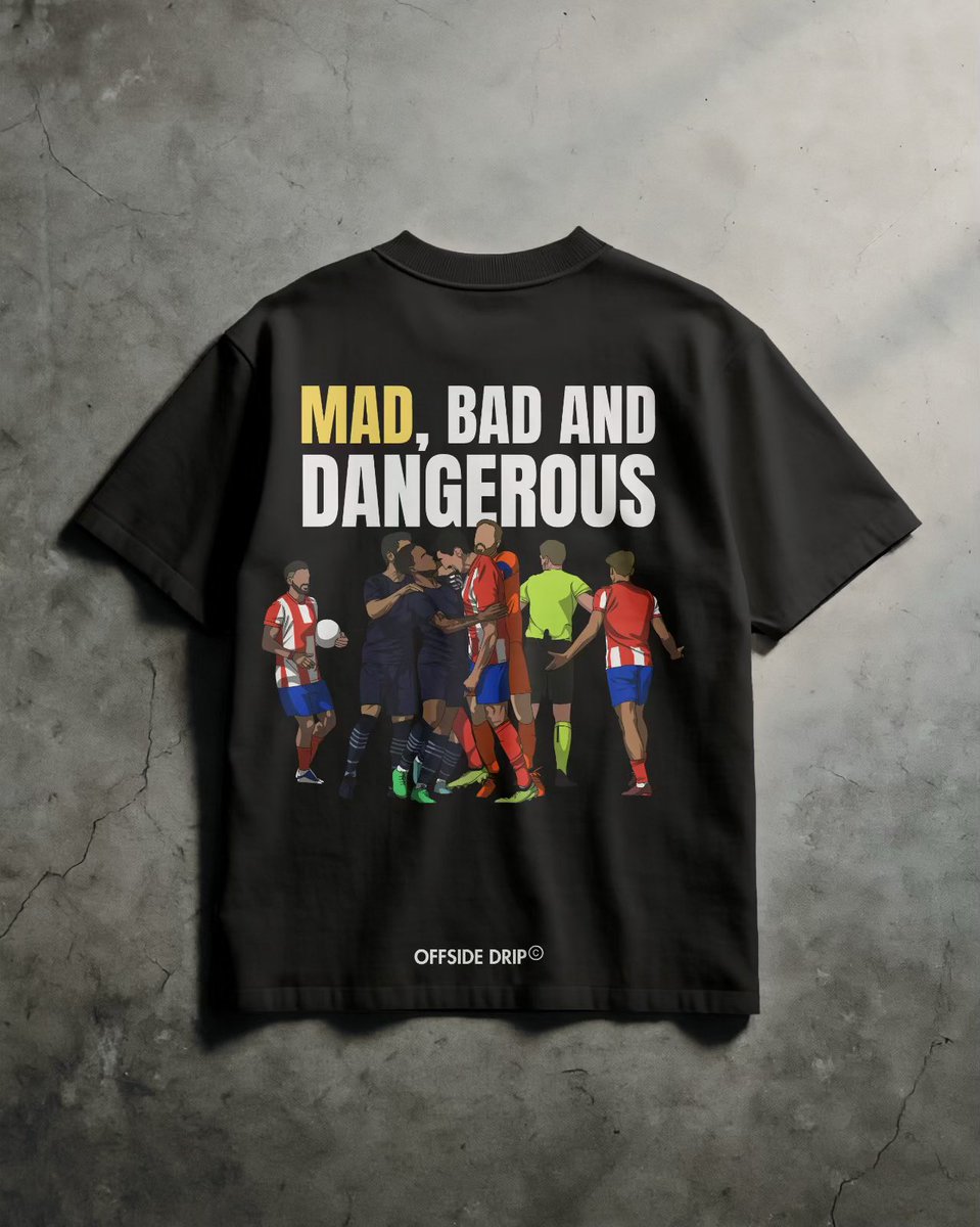 OffsideDrip's tweet image. DROP 11 — LIVE NOW

Too fierce to forget. “Mad, Bad and Dangerous.”

Details:
• 100% cotton
• Oversized fit
• Unisex fit

Link in bio!
