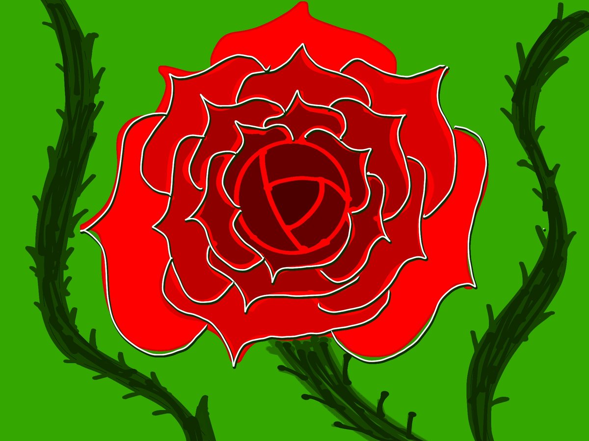 落書き🌹
 #絵柄が好みって人にフォローされたい 
 #絵描きさんと繋がりたい 
 #夏の創作クラスタフォロー祭り 
 #ibisPaintX